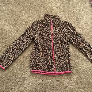 1989 place girls jacket size 14, animal print